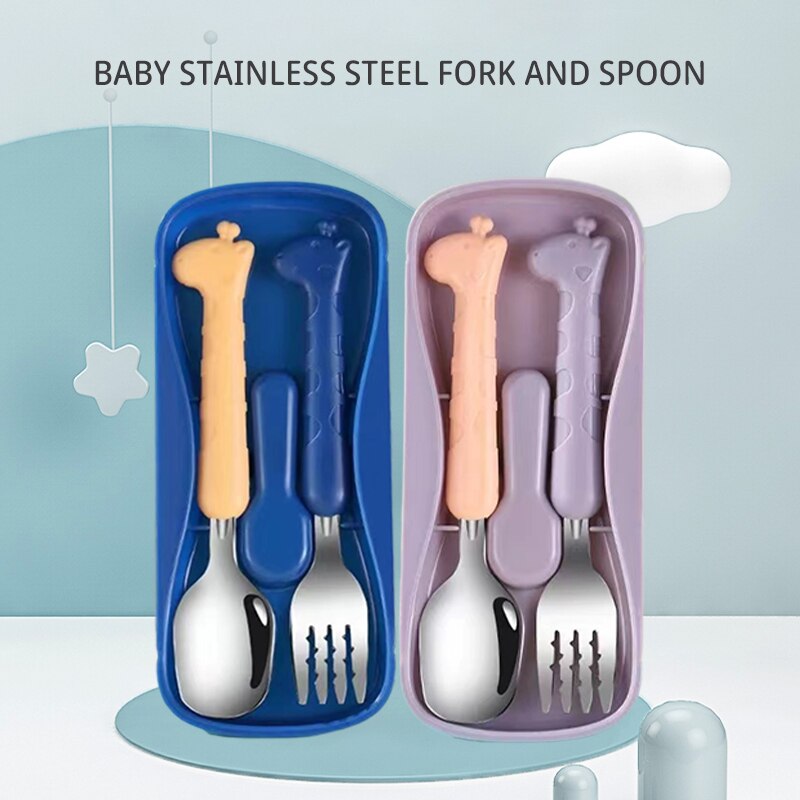 Baby Food Grater - 2PCSChildrens Tableware 304 Food Grade Stainless
