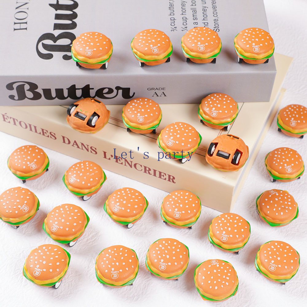 Baby Food Flavors - 15Pcs Mini Cute 3D Burger Pull