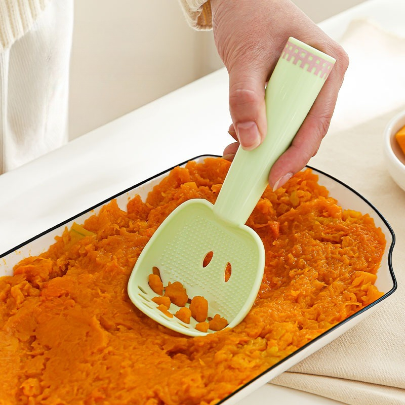Baby Food Strainer - Multi-functional Cooking Spoon Strainer Household Kitchen