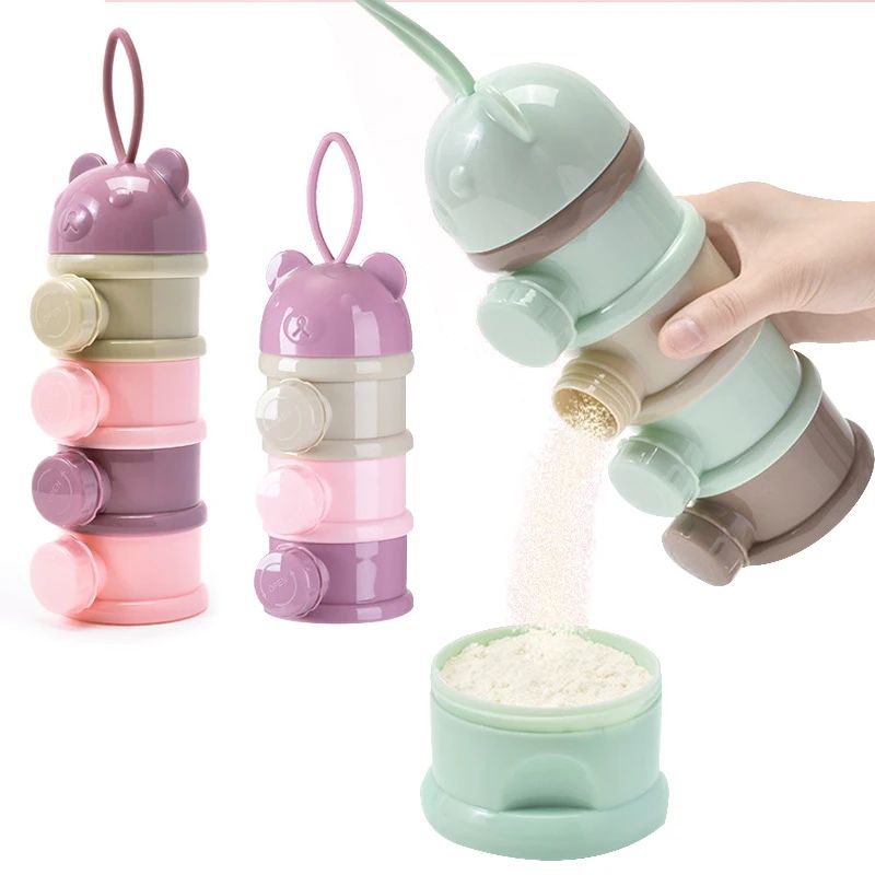 Baby Food Lactogen - 3/4Layer Baby Portable Baby Food Storag