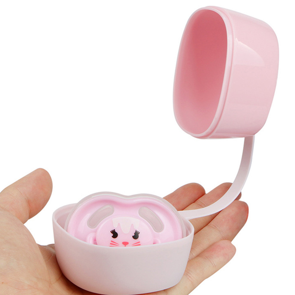 Baby Food Pacifier - 2Pcs Portable Baby Pacifier Boxes Wide