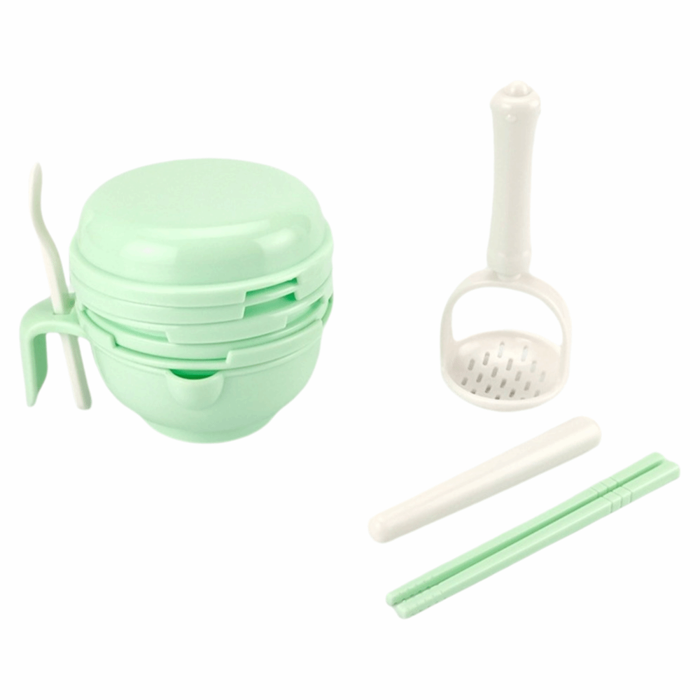 Baby Food Grater - Solid color Baby Food Grinding Bowl