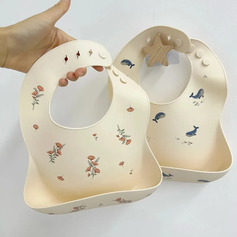 Suit Cute Feeding Bib, Food Bi - Baby Food Grade ulasan dan harga