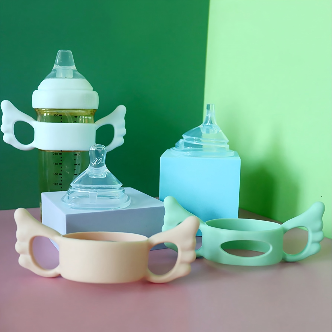 2pcs (Random-Color) Silicone H - Baby Food Stuff ulasan dan harga