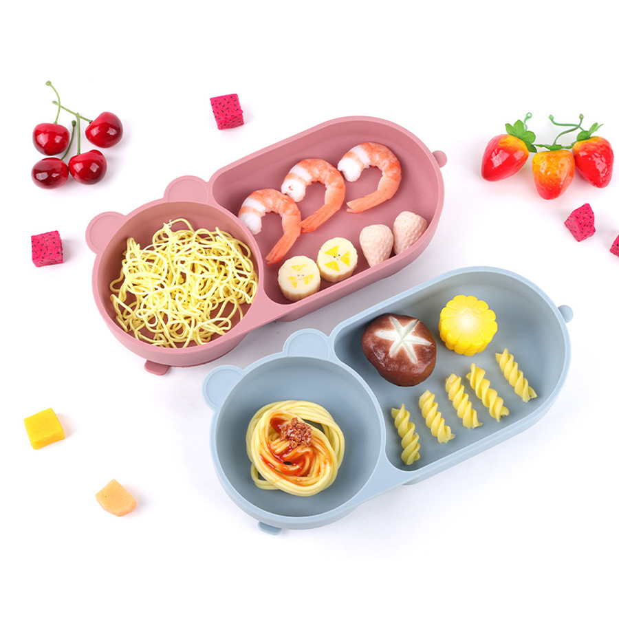Baby Silicone Suction Cup Bowl - Baby Food Flavors ulasan dan harga