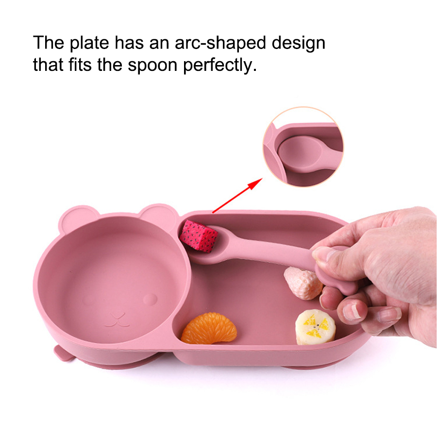 Baby Silicone Suction Cup Bowl - Baby Food Flavors ulasan dan harga