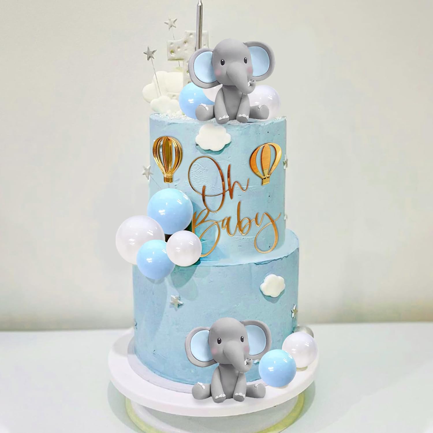 Elephant Cake Decoration Baby  - Baby Food Flavors ulasan dan harga