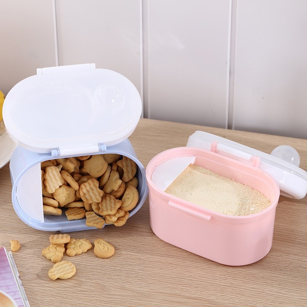 Baby Milk Powder Container Box - Baby Food Lactogen ulasan dan harga
