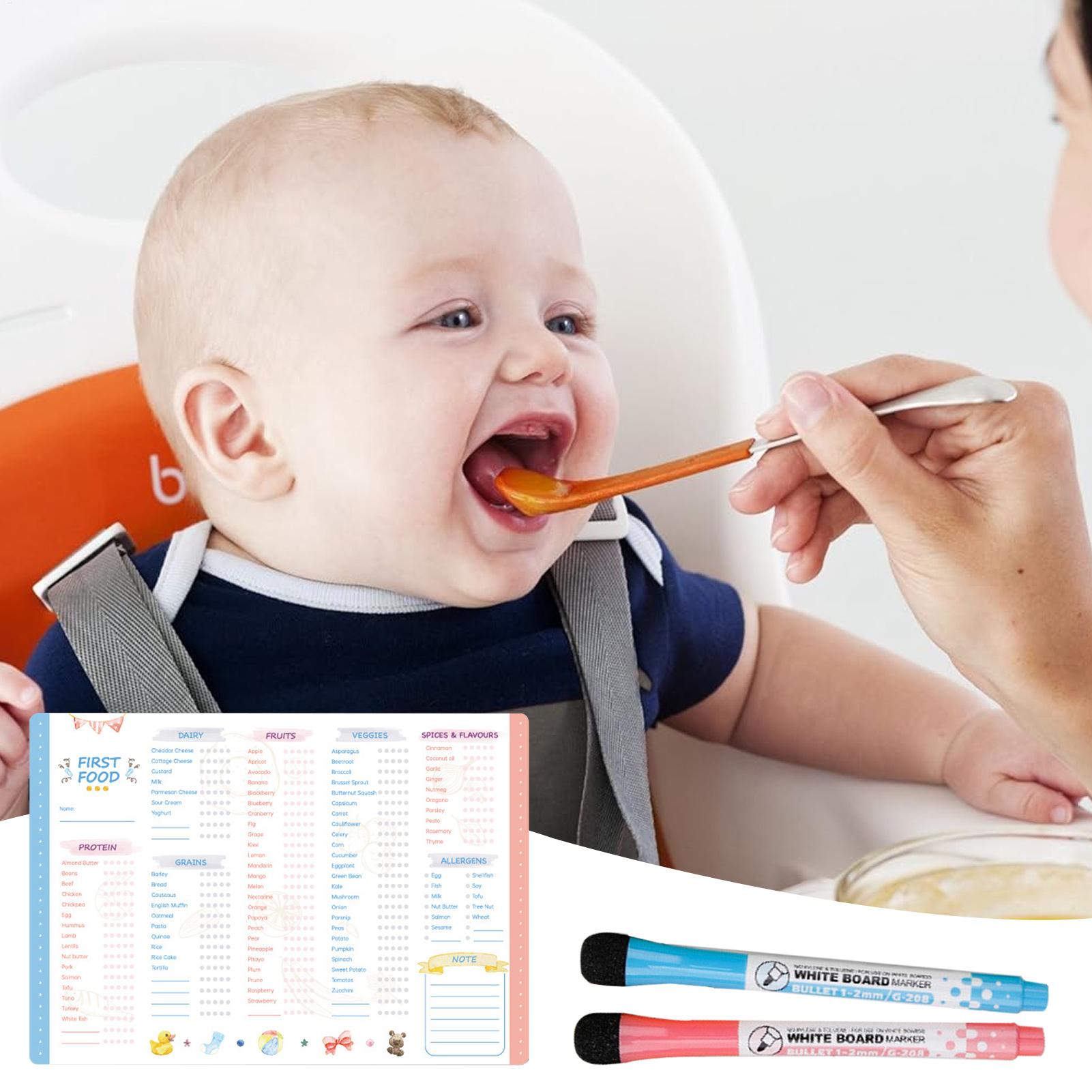 Baby First Foods Checklist Mag - Baby Food Tracker ulasan dan harga