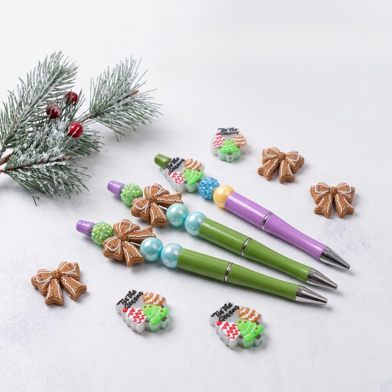20pcs Silicone Beads Christmas - Baby Food Pacifier ulasan dan harga