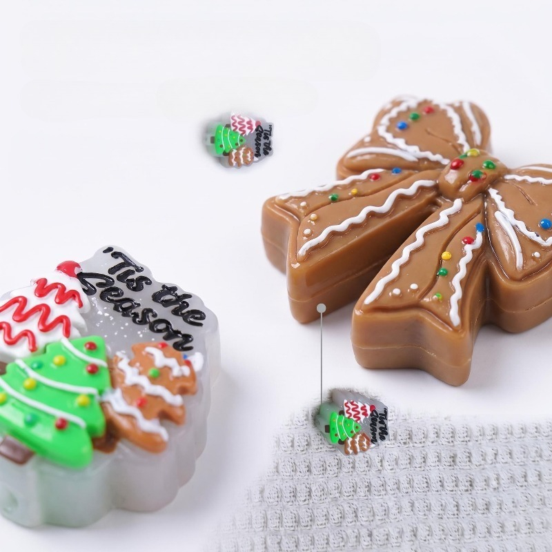 20pcs Silicone Beads Christmas - Baby Food Pacifier ulasan dan harga