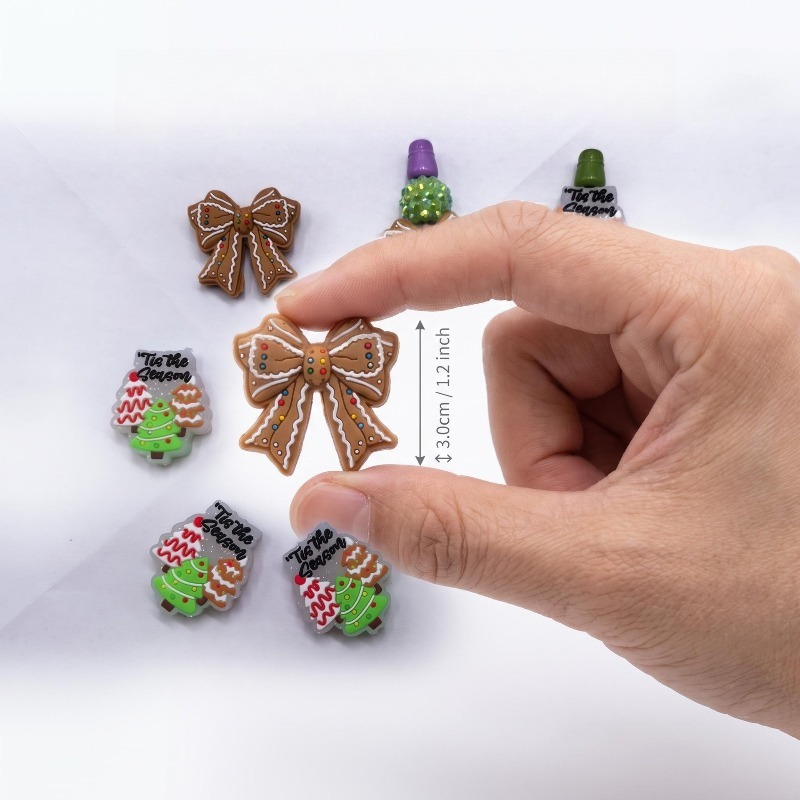 20pcs Silicone Beads Christmas - Baby Food Pacifier ulasan dan harga