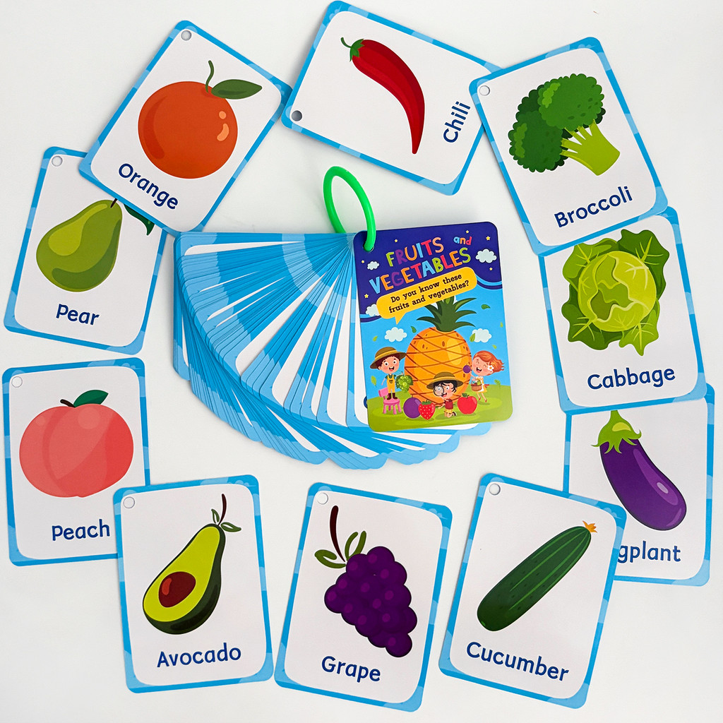 Fruits and Vegetables English  - Baby Food Age ulasan dan harga
