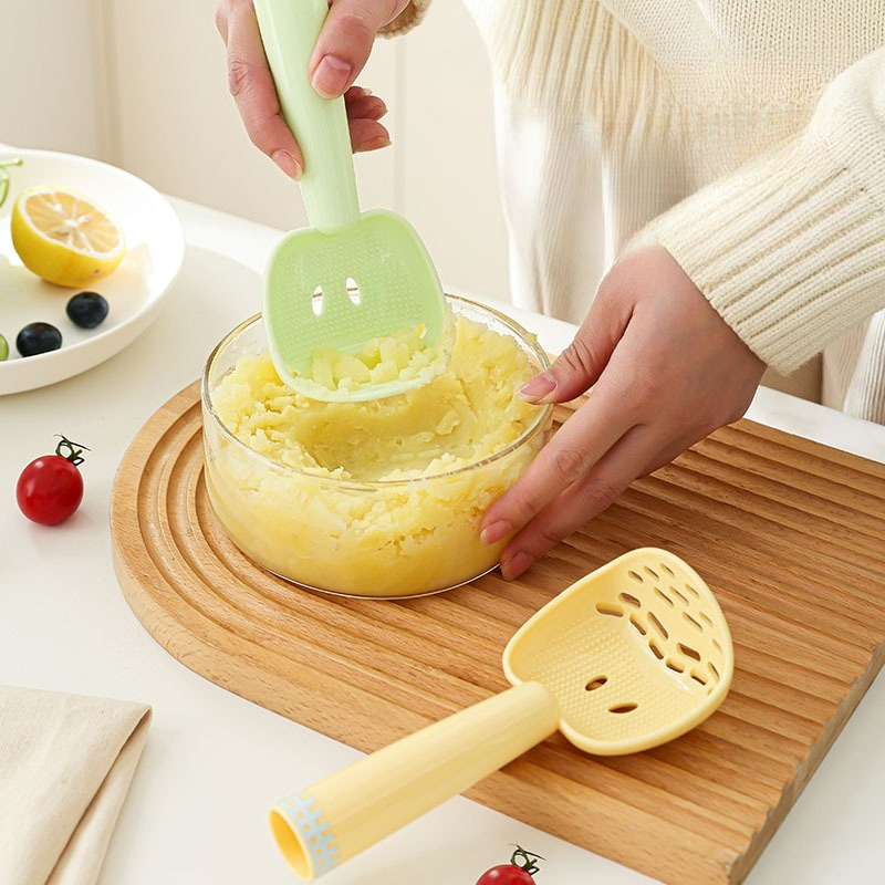 Multi-functional Cooking Spoon - Baby Food Strainer ulasan dan harga