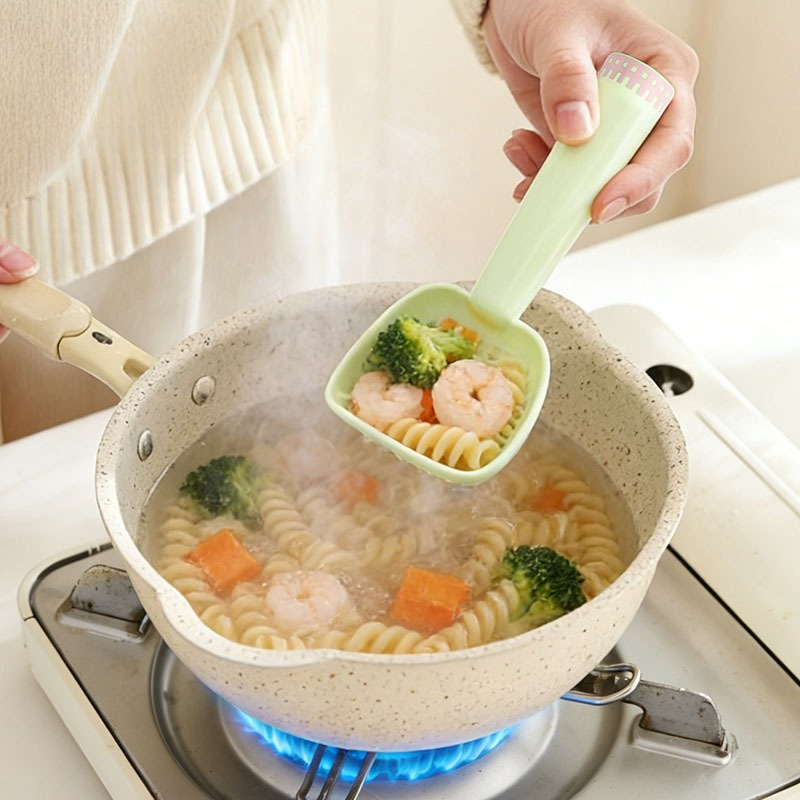 Multi-functional Cooking Spoon - Baby Food Strainer ulasan dan harga