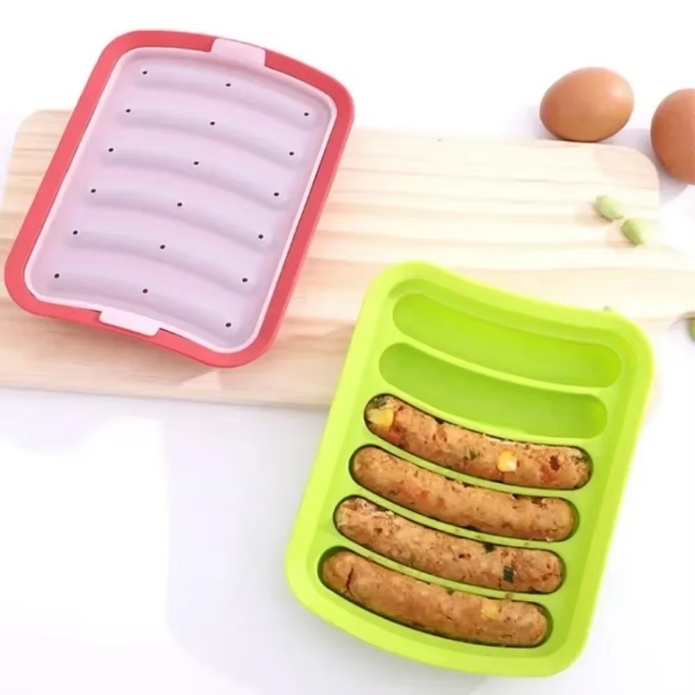 DIY Grade Silicone Sausage Mol - Baby Food Dogs ulasan dan harga