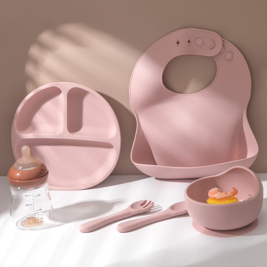5Pcs Baby Silicone Feeding Set - Baby Food Grater ulasan dan harga