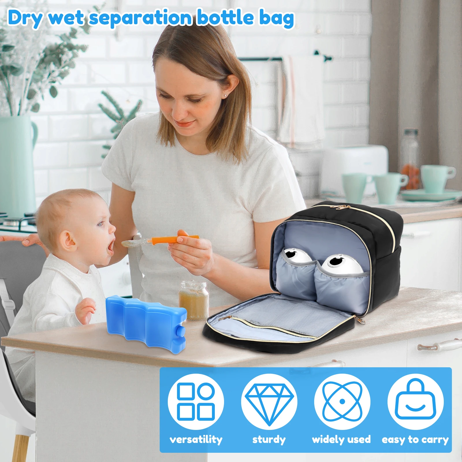 Breast Pump Storage Bag with I - Baby Food Stuff ulasan dan harga