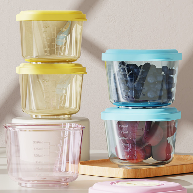 6 Pcs Baby Food Storage Contai - Baby Food Stuff ulasan dan harga