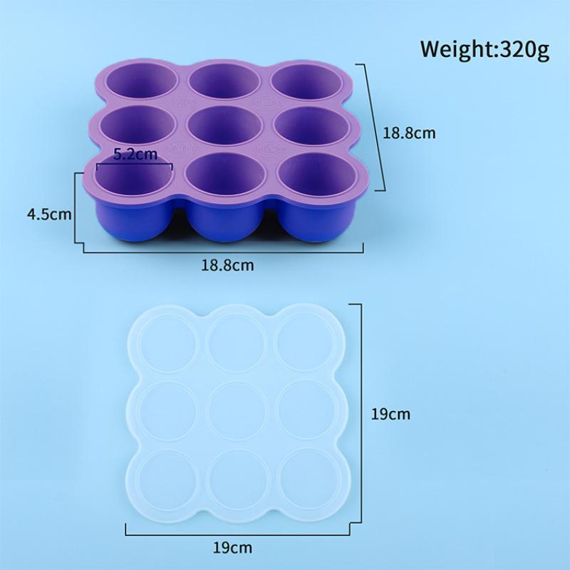 Baby Food Silicone Container 9 - Baby Food Stuff ulasan dan harga