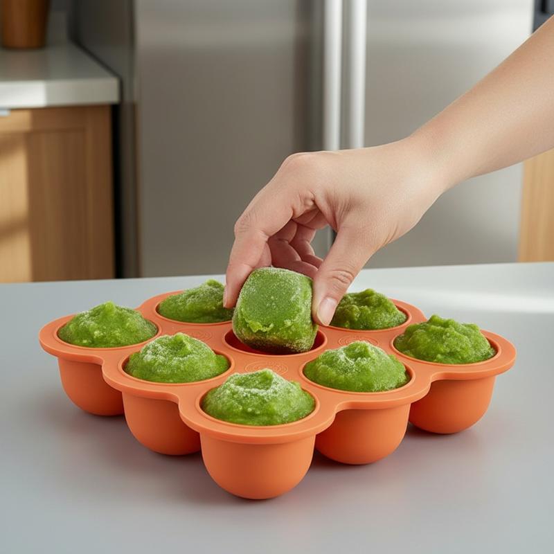 Baby Food Silicone Container 9 - Baby Food Stuff ulasan dan harga