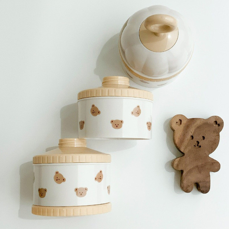 Cute Bear Milk Powder Box Baby - Baby Food Stuff ulasan dan harga