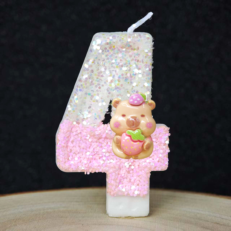 New Capybara Candles Cake Deco - Baby Food Flavors ulasan dan harga