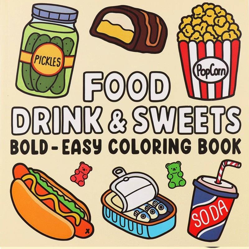 Food Drinks Desserts Coloring  - Baby Food Flavors ulasan dan harga