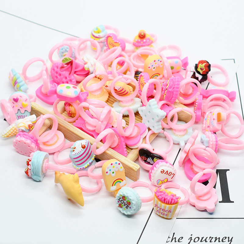 20pcs/lot Cute Kids Rings Cand - Baby Food Flavors ulasan dan harga
