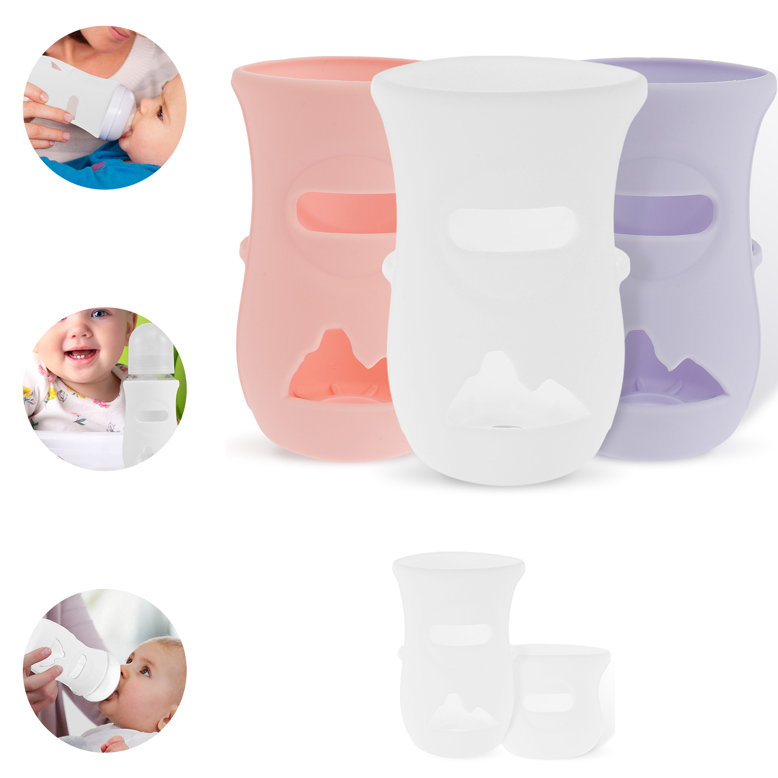 Silicone Sleeves Silicone Baby - Baby Food Stuff ulasan dan harga
