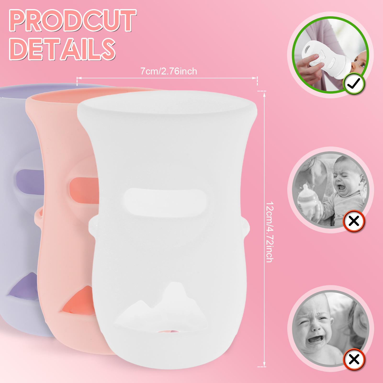 Silicone Sleeves Silicone Baby - Baby Food Stuff ulasan dan harga