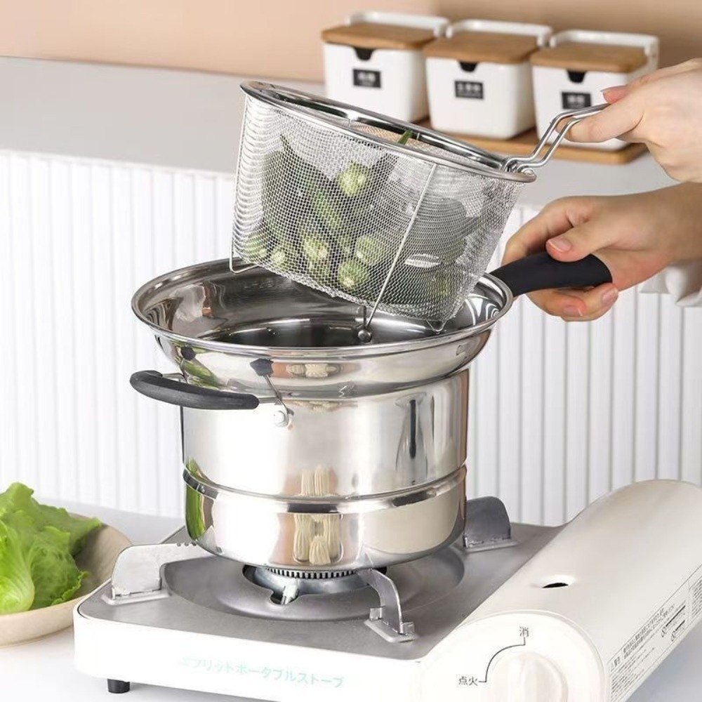 4pcs Durable Stainless Steel F - Baby Food Strainer ulasan dan harga