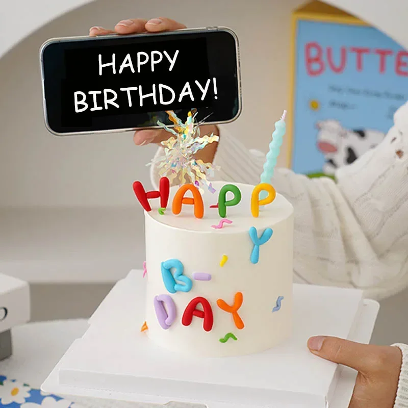 1 Set Happy Birthday Cake Topp - Baby Food Flavors ulasan dan harga