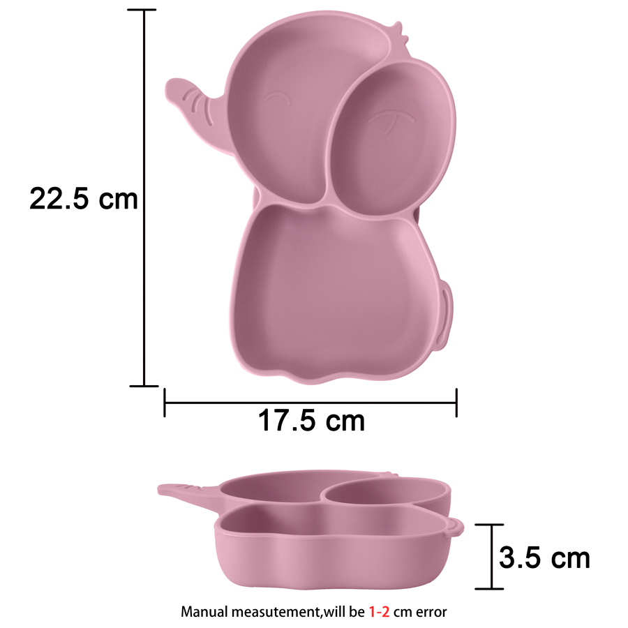 1PCS Baby Silicone Dining Dish - Baby Food Grater ulasan dan harga