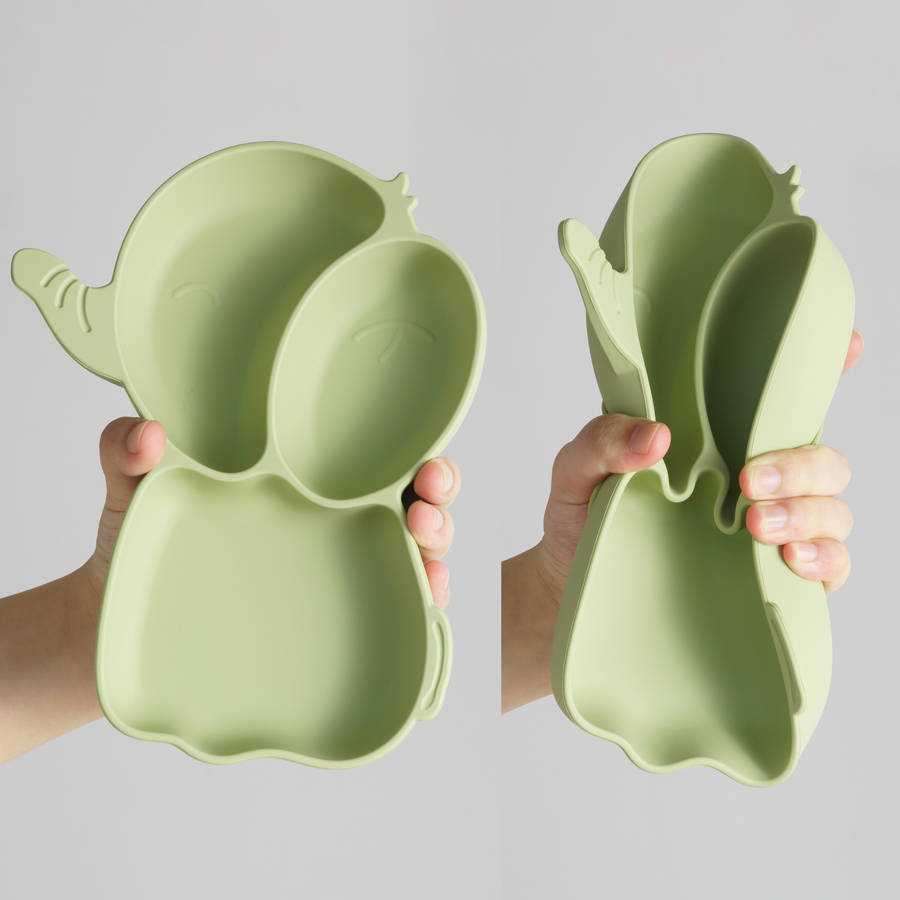 1PCS Baby Silicone Dining Dish - Baby Food Grater ulasan dan harga