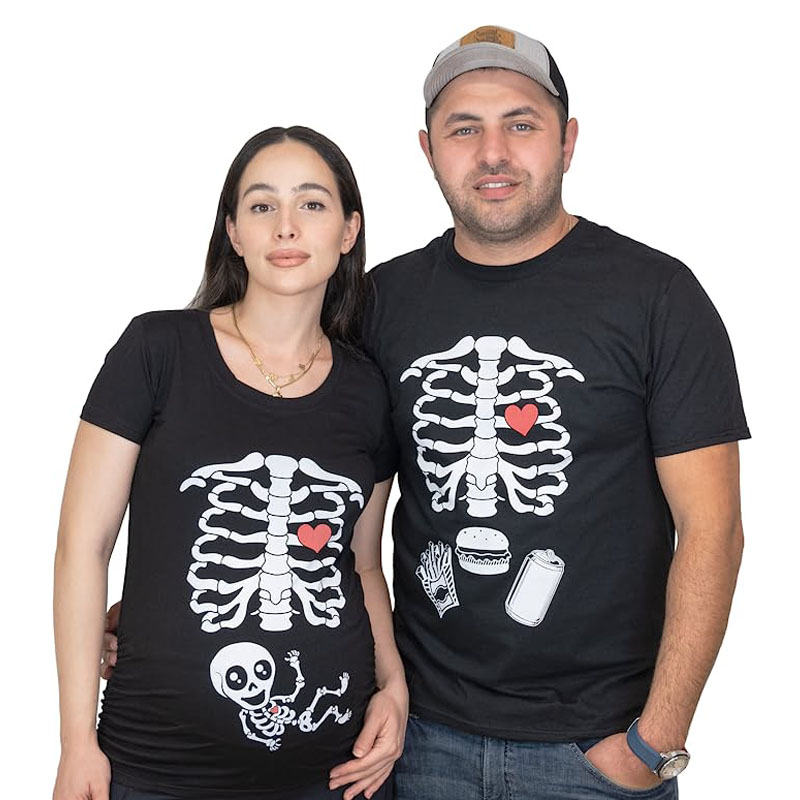 Maternity Halloween Skeleton T - Baby Food Age ulasan dan harga