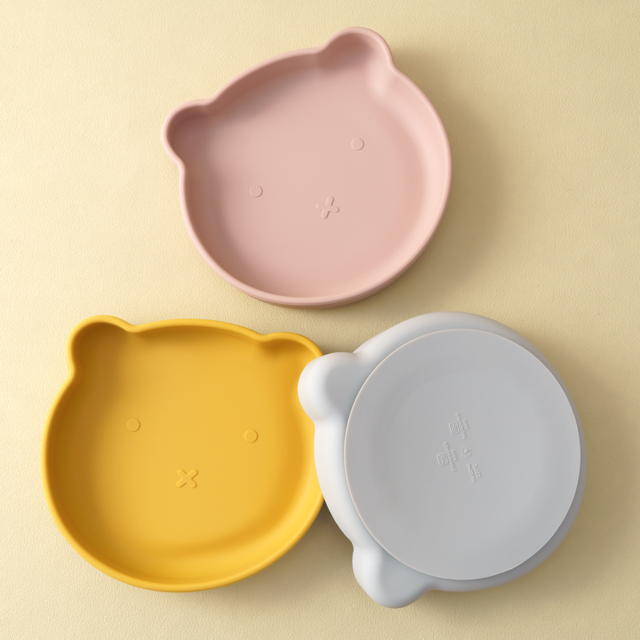 1PC Silicone Baby Dishes Sucti - Baby Food Grater ulasan dan harga