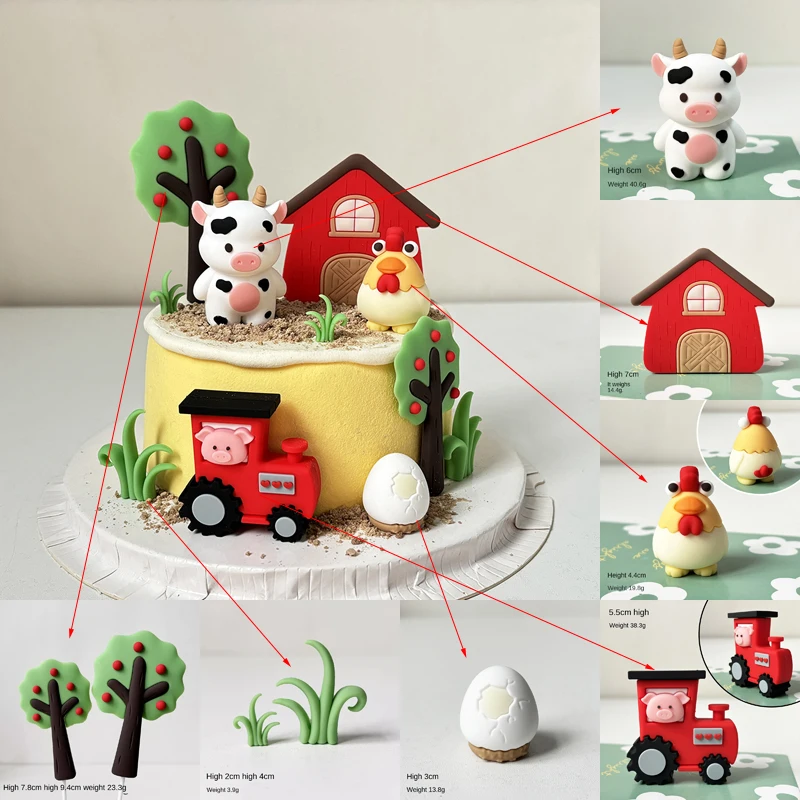 Cartoon Children's Cake Decora - Baby Food Flavors ulasan dan harga
