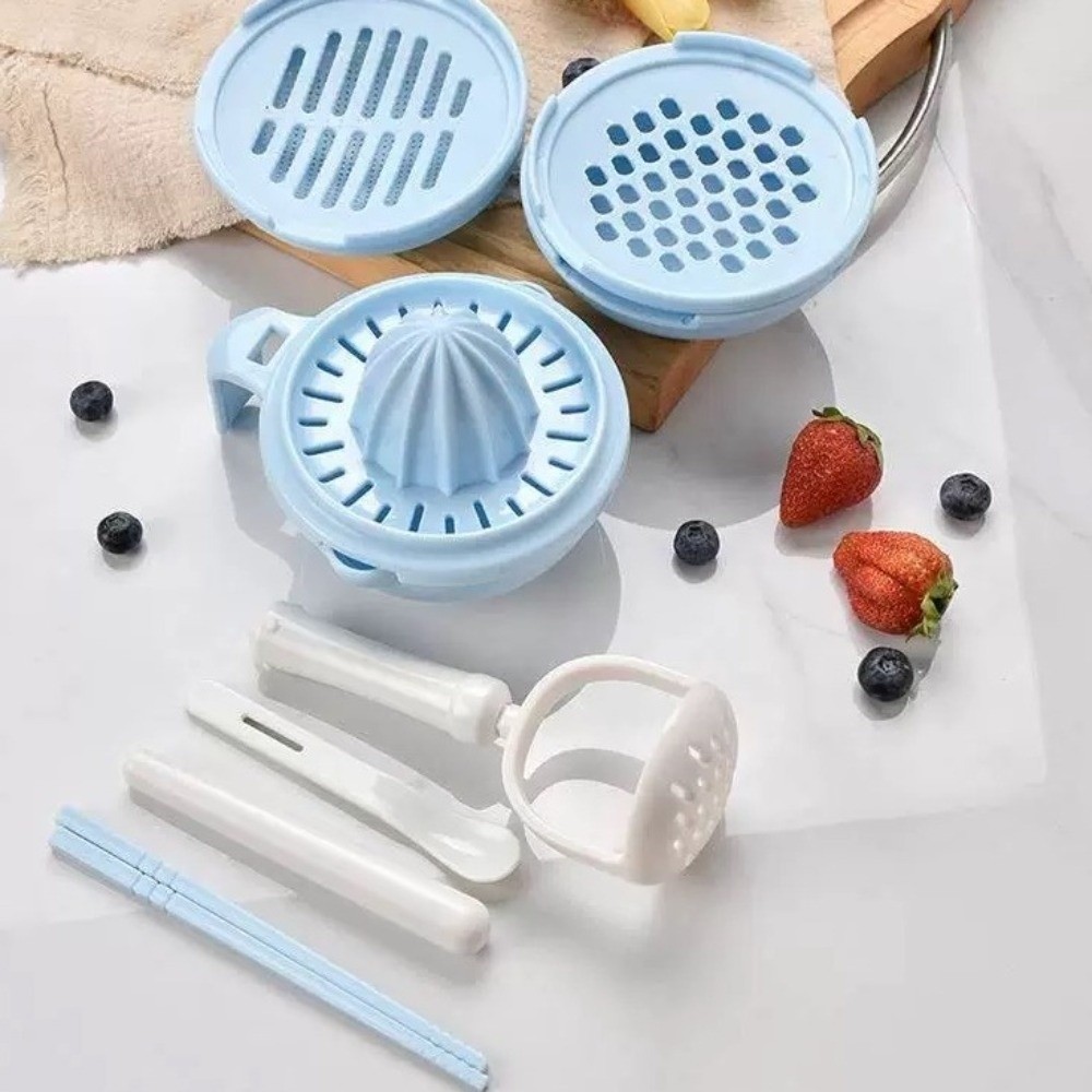 Solid color Baby Food Grinding - Baby Food Grater ulasan dan harga