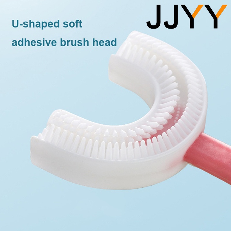 Kids U Shaped Toothbrush Silic - Baby Food Age ulasan dan harga