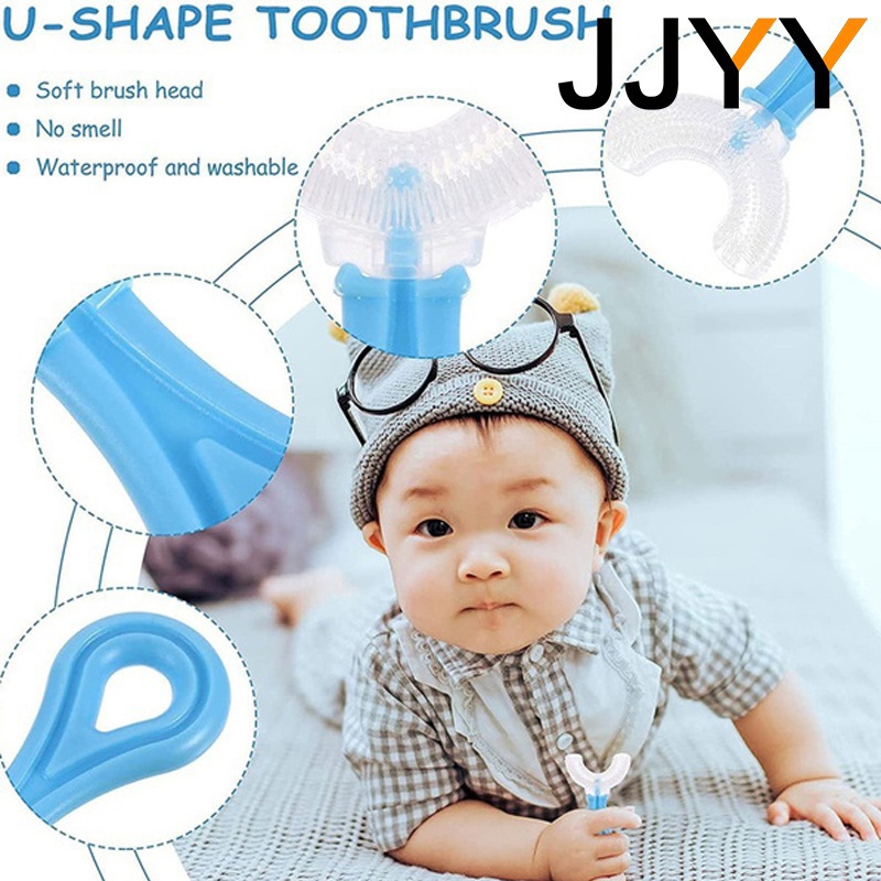 Kids U Shaped Toothbrush Silic - Baby Food Age ulasan dan harga