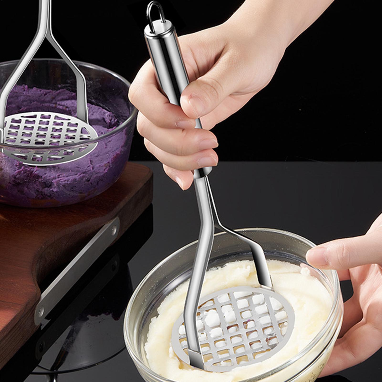 Stainless Steel Potato Masher  - Baby Food Grater ulasan dan harga