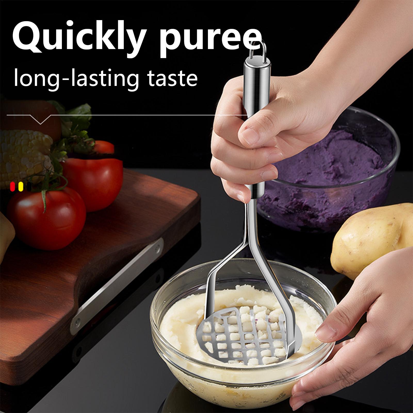 Stainless Steel Potato Masher  - Baby Food Grater ulasan dan harga