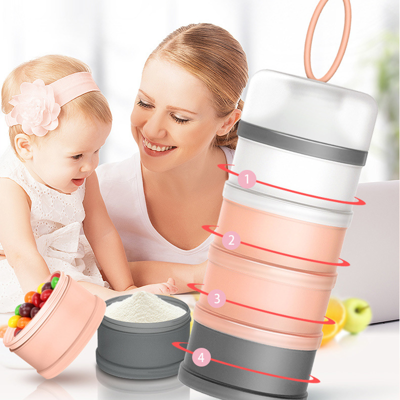 4 Layers Baby Container PP Mil - Baby Food Lactogen ulasan dan harga