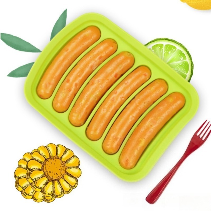New 1pcs DIY Food Grade Silico - Baby Food Dogs ulasan dan harga