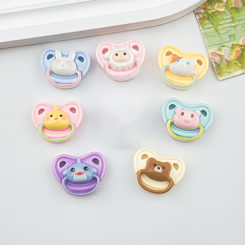10Pcs Lovely Mini Doll Pacifie - Baby Food Pacifier ulasan dan harga