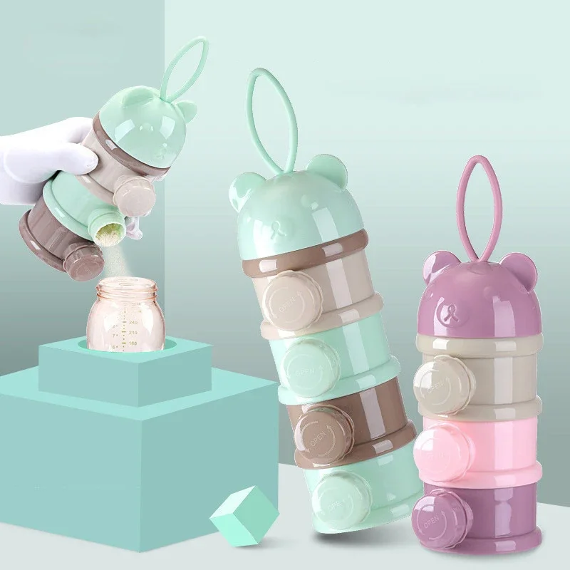 Portable Baby Food Storag Box  - Baby Food Lactogen ulasan dan harga