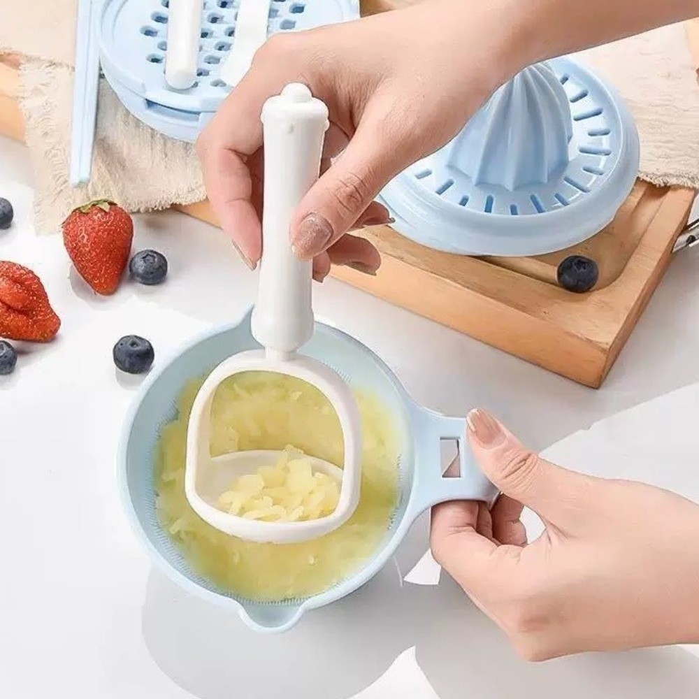 Solid color Baby Food Grinding - Baby Food Grater ulasan dan harga