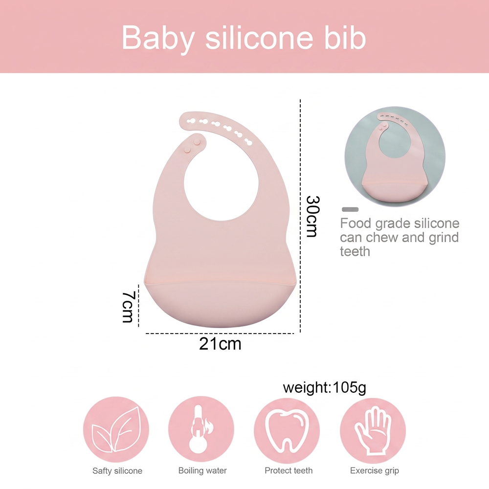 1pc Adjustable Baby Silicone B - Baby Food Grade ulasan dan harga